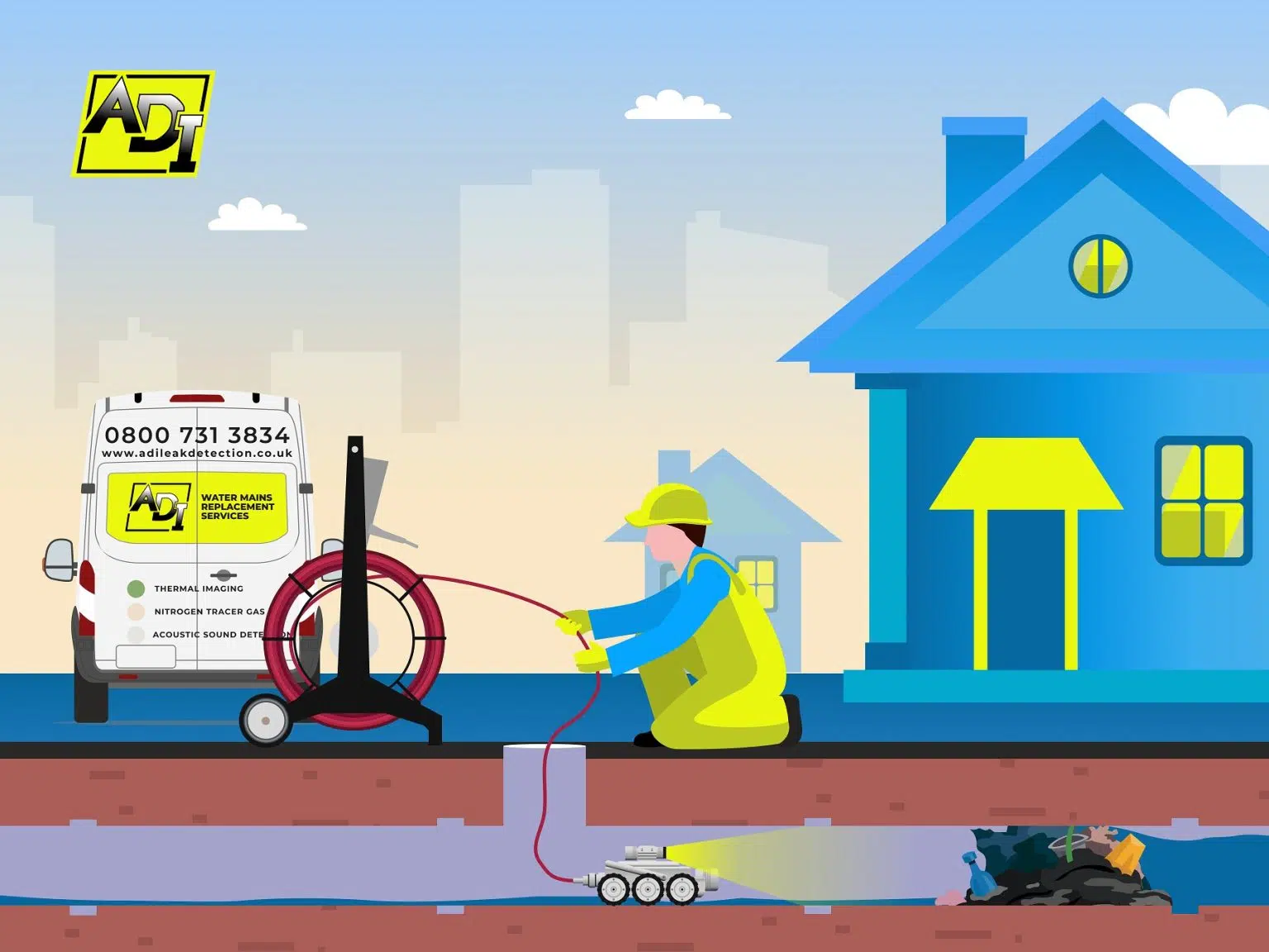 Drainage CCTV Surveys & Investigations Esher